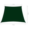 Trapezowy żagiel ogrodowy, tkanina Oxford, 3/4x2 m, zielony