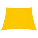 Trapezowy żagiel ogrodowy, tkanina Oxford, 3/4x2 m, żółty