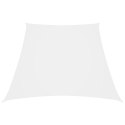 Trapezowy żagiel ogrodowy, tkanina Oxford, 3/4x3 m, biały