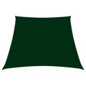 Trapezowy żagiel ogrodowy, tkanina Oxford, 4/5x3 m, zielony