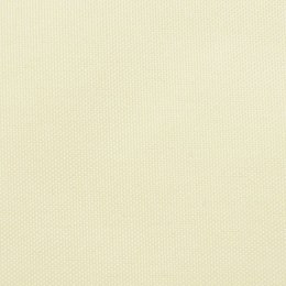 Trapezowy żagiel ogrodowy, tkanina Oxford, 4/5x4 m, kremowy