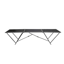 Składany stół do tapetowania, MDF i alumnium, 300x60x78 cm