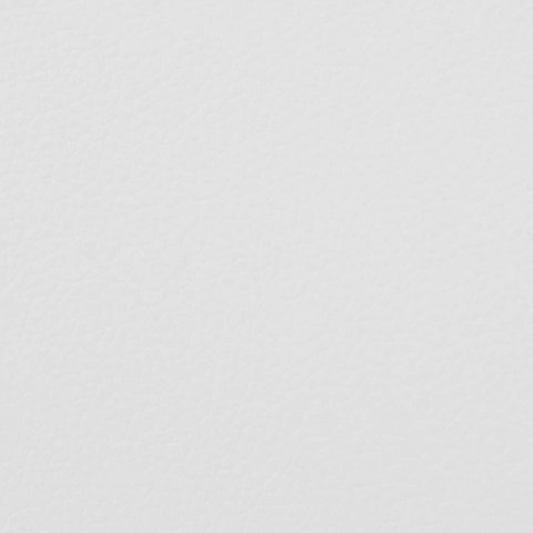 Krzesła stołowe, 4 szt., białe, sztuczna skóra