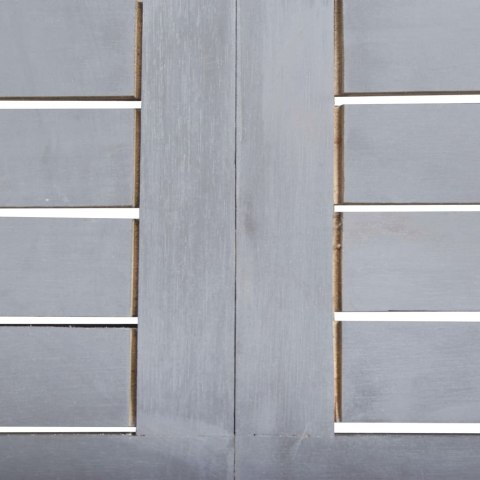 7-częściowy zestaw mebli ogrodowych, drewno akacjowe, szare