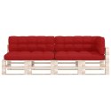 Poduszki na sofę z palet, 5 szt., czerwone