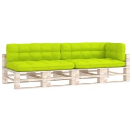Poduszki na sofę z palet, 5 szt., jasnozielone