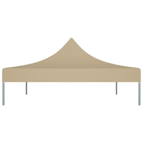 Dach do namiotu imprezowego, 4 x 3 m, beżowy, 270 g/m²
