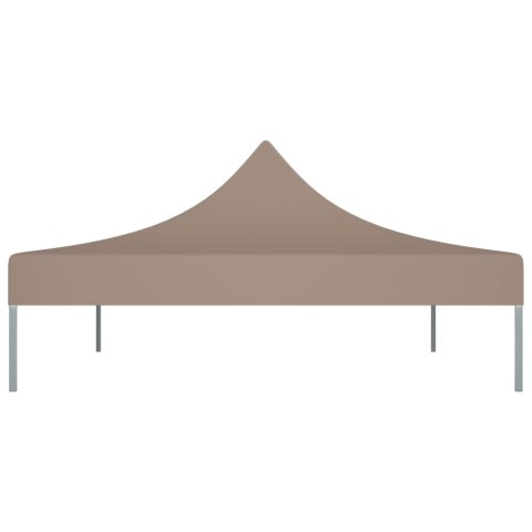Dach do namiotu imprezowego, 4 x 3 m, taupe, 270 g/m²