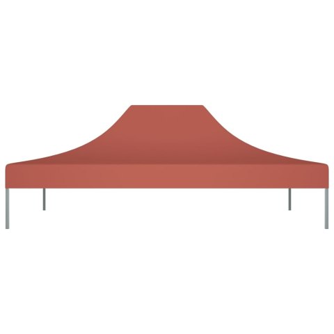 Dach do namiotu imprezowego, 4 x 3 m, terakota, 270 g/m²