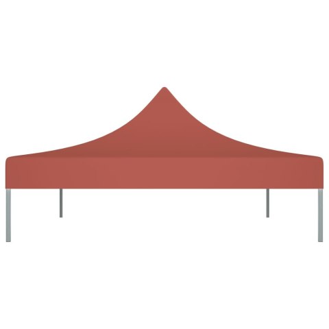 Dach do namiotu imprezowego, 4 x 3 m, terakota, 270 g/m²