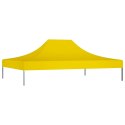 Dach do namiotu imprezowego, 4 x 3 m, żółty, 270 g/m²