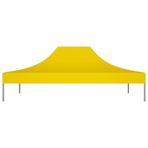 Dach do namiotu imprezowego, 4 x 3 m, żółty, 270 g/m²