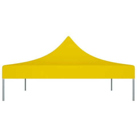 Dach do namiotu imprezowego, 4 x 3 m, żółty, 270 g/m²