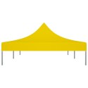 Dach do namiotu imprezowego, 6 x 3 m, żółty, 270 g/m²