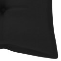 Poduszka na huśtawkę, czarna, 120 cm, tkanina