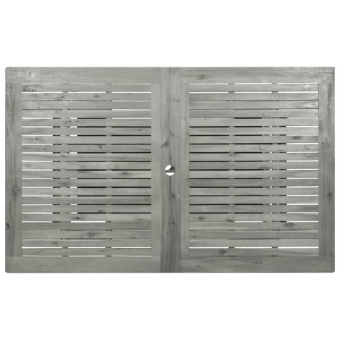 Ogrodowy stół jadalniany, (160-240)x100x75 cm, drewno akacjowe