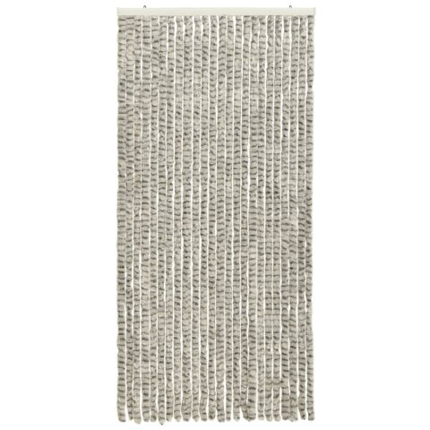 Zasłona przeciwko owadom, jasno i ciemnoszara, 100x220cm, szenil Zasłona przeciwko owadom, jasno i ciemnoszara, 100x220cm, szenil