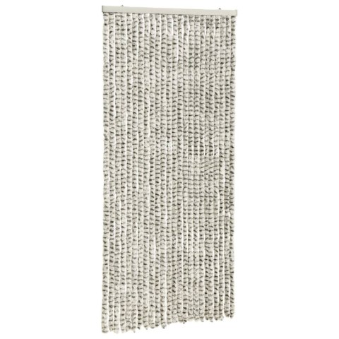 Zasłona przeciwko owadom, jasno i ciemnoszara, 100x220cm, szenil Zasłona przeciwko owadom, jasno i ciemnoszara, 100x220cm, szenil