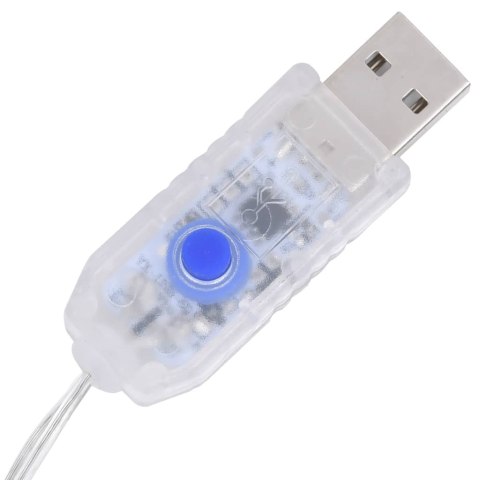 Dekoracyjny Święty Mikołaj z LED, luksusowa tkanina, 60 cm