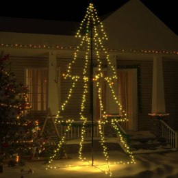 Ozdoba świąteczna w kształcie choinki, 360 LED, 143x250 cm