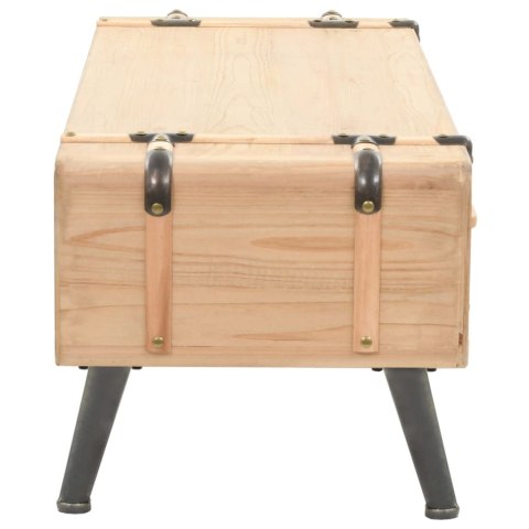 Szafka pod TV, 110x33x35 cm, drewno jodłowe