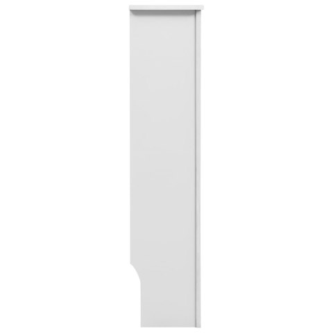 Osłony na kaloryfer, 2 szt., białe, 152x19x81,5 cm, MDF Osłony na kaloryfer, 2 szt., białe, 152x19x81,5 cm, MDF