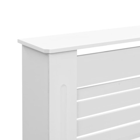 Osłony na kaloryfer, 2 szt., białe, 152x19x81,5 cm, MDF Osłony na kaloryfer, 2 szt., białe, 152x19x81,5 cm, MDF
