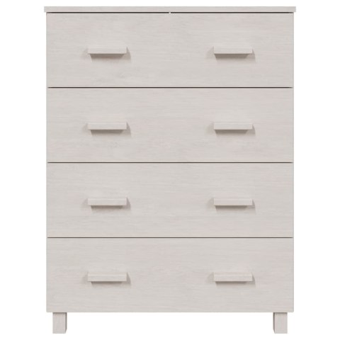 Komoda, biała, 79x40x103,5 cm, drewno sosnowe