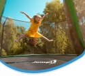 Trampolina Ogrodowa Jumpi 487cm/16FT Maxy Comfort Niebieska Z Wewnętrzną Siatką