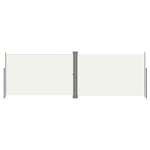 Zwijana markiza boczna, kremowa, 200 x 600 cm