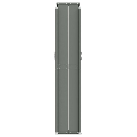 Zwijana markiza boczna, kremowa, 200 x 600 cm