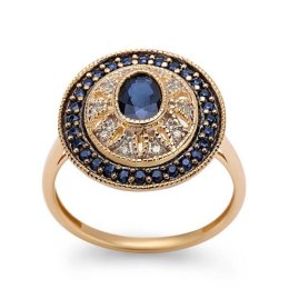 Złoty pierścionek PXC5376 - Diament