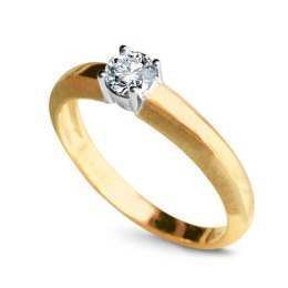 Złoty pierścionek PXD1827 - Diament