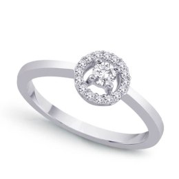 Złoty pierścionek PBD3898 - Diament