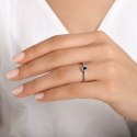 Złoty pierścionek PBD6090S - Diament