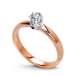 Złoty pierścionek PRD0660 - Diament