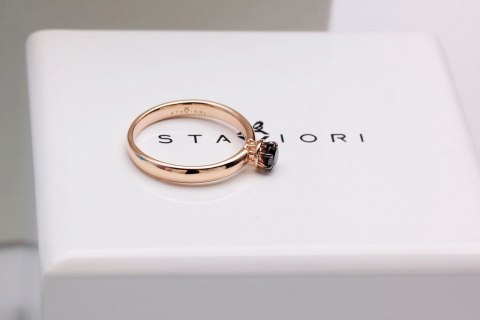 Złoty pierścionek PRD1595B - Diament