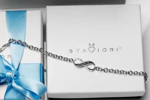 Złota bransoleta BBD4105 - Diament