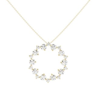 Złoty naszyjnik NZD6263 - Diament