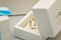 Złoty pierścionek PXD4357 - Diament