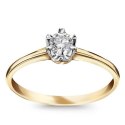 Złoty pierścionek PXD4838 - Diament
