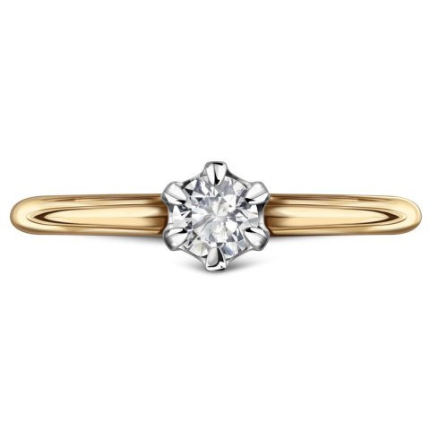 Złoty pierścionek PXD4838 - Diament