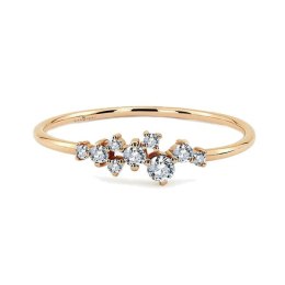 Złoty pierścionek PZD5400 - Diament