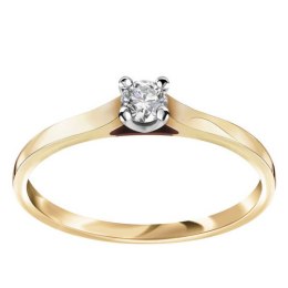 Złoty pierścionek PZD5514 - Diament