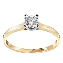 Złoty pierścionek PZD5537 - Diament