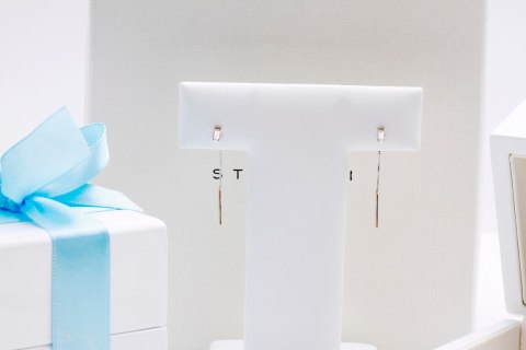 Złote kolczyki KRD2006 - Diament