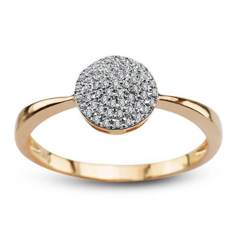 Złoty pierścionek PXD5820 - Diament