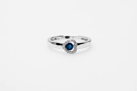 Złoty pierścionek PBD3866 - Diament