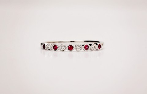 Złoty pierścionek PBD3867R - Diament