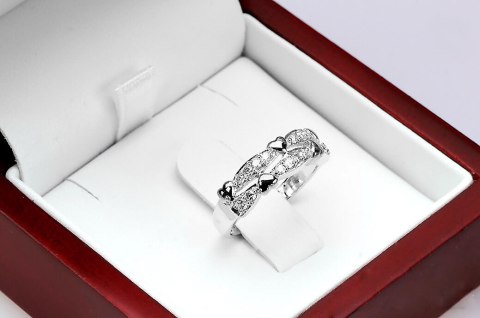 Złoty pierścionek PBD4053 - Diament